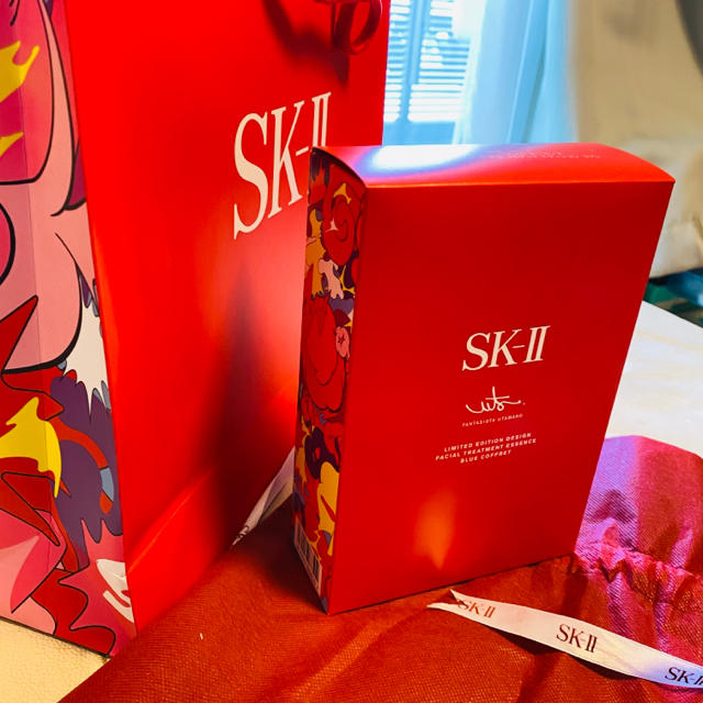 値下げ可】SK-II フェイシャルトリートメントエッセンス ブルー 歌麿呂