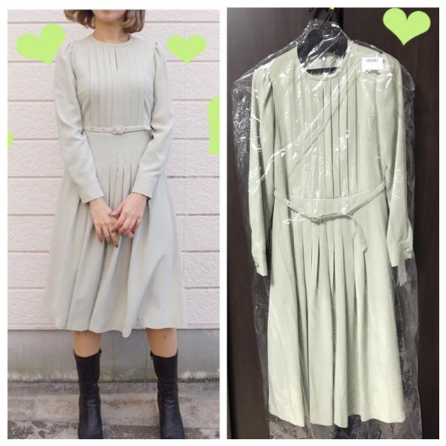 新品❤︎セルフォード❤︎ バックサテンタックプリーツ 新品❤︎セルフォード❤︎ バックサテンタックプリーツ