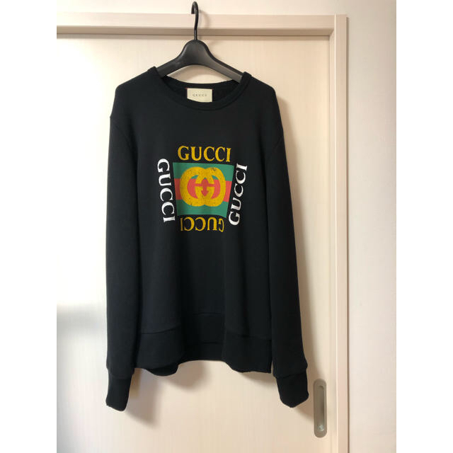 Gucci - GUCCI ヴィンテージロゴスウェットの通販 by きた's shop