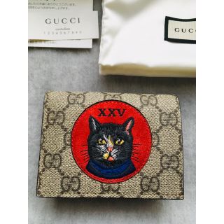 Gucci - 【andy様専用〜1/9】GUCCI ミスティックキャット ウォレット