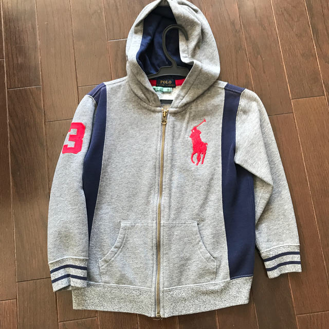 POLO RALPH LAUREN(ポロラルフローレン)のポロラルフローレン キッズ パーカー  115 キッズ/ベビー/マタニティのキッズ服男の子用(90cm~)(ジャケット/上着)の商品写真