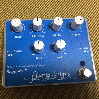 floatia designs FETD-02L チューナーアウト(ベースエフェクター)