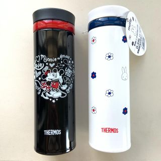 サーモス(THERMOS)の【新品未使用】サーモス  真空断熱ケータイマグ　ミッフィー&ミッキー2点セット(タンブラー)