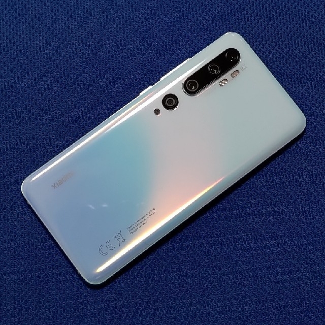 【極美品】Xiaomi Mi Note 10 /グレイシヤーホワイト/国内版