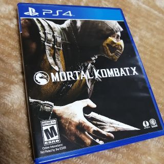 プレイステーション4(PlayStation4)のMORTAL KOMBAT X 海外版　PS4(家庭用ゲームソフト)