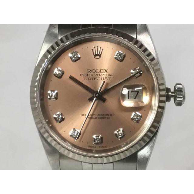 ROLEX - ロレックス デイトジャスト メンズウォッチ 16234G X番の通販 by セブンちゃん's shop