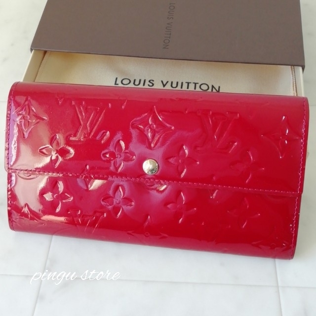 プラダ カナパ コピー - LOUIS VUITTON - 【美品　正規品】ルイヴィトン　長財布　ヴェルニ　ポムダムールの通販 by ピングー☆'s shop