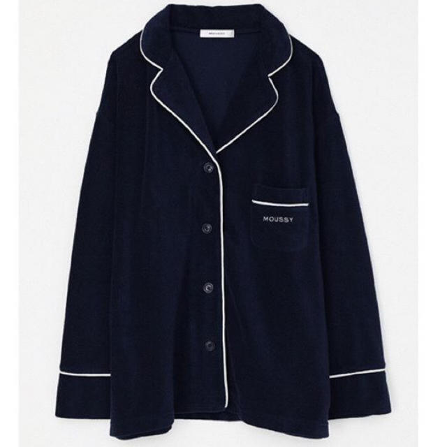 moussy(マウジー)のmoussy ノベルティ パジャマ巾着セット ネイビー 新品未開封 レディースのルームウェア/パジャマ(パジャマ)の商品写真