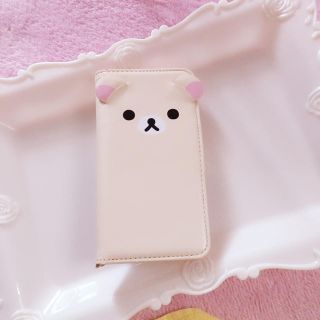 サンエックス(サンエックス)のʚ꒰⑅よしこ様専用♡iphone8ケースコリラックマ ⑅꒱ɞ(iPhoneケース)