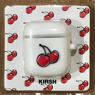 KIRSH エアポッズケース AIRPODSケース 白(iPhoneケース)