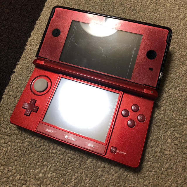 ニンテンドー3DS - 3DS レッド 3DSケース付きの通販 by あ's shop ...