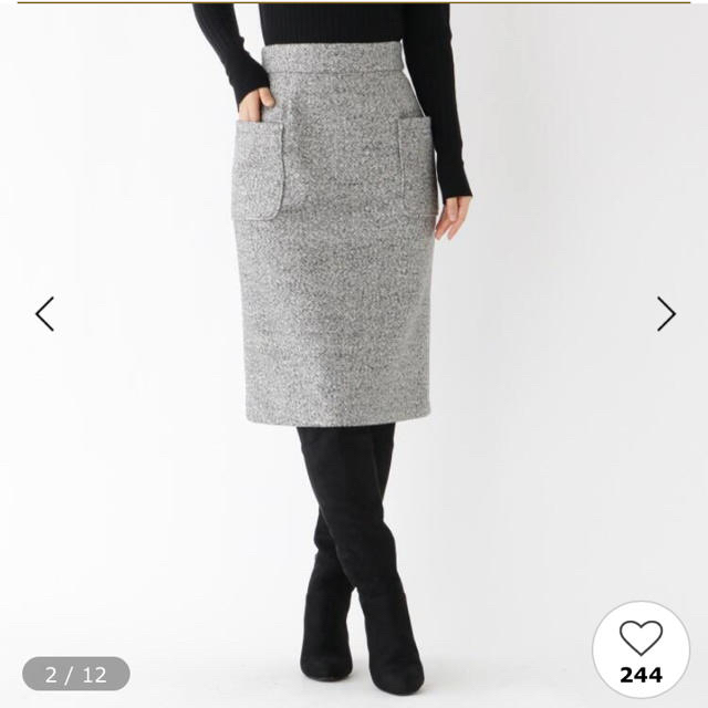 AG by aquagirl(エージーバイアクアガール)の値下げ！AG グレータイトスカート レディースのスカート(ひざ丈スカート)の商品写真
