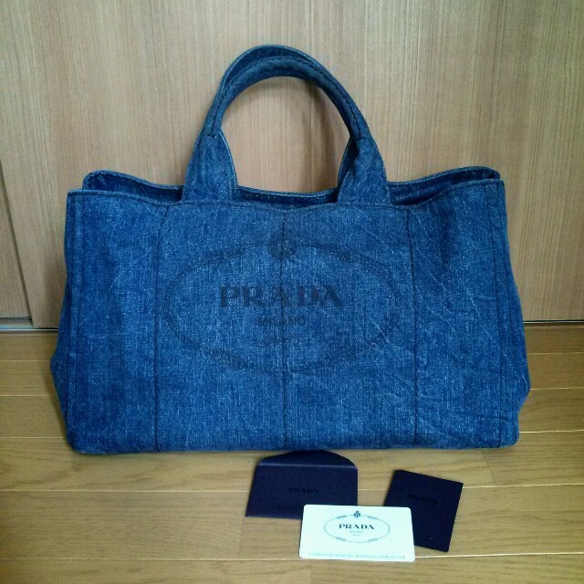 PRADA プラダ カナパ Ｌ ブラック 美品