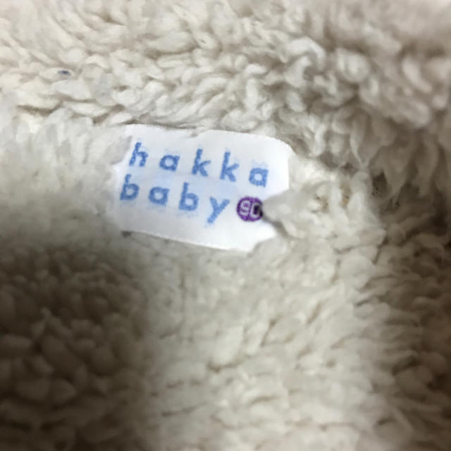 hakka baby(ハッカベビー)の美品ハッカベビーhakka babyのモコモコベスト　90 可愛いい！ キッズ/ベビー/マタニティのキッズ服女の子用(90cm~)(ジャケット/上着)の商品写真