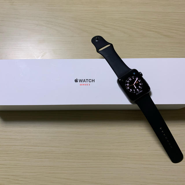 Apple Watch(アップルウォッチ)のApple Watch series3 42mm GPS＋Cellularモデル メンズの時計(腕時計(デジタル))の商品写真