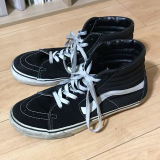 ヴァンズ(VANS)のVANS SK8 スニーカー　バンズ　スケートハイ　US 10.5 28.5 黒(スニーカー)