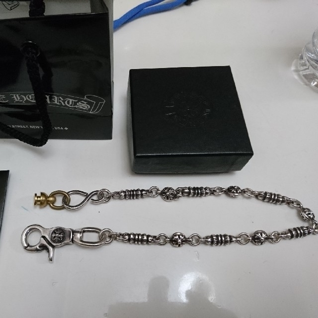 CHROME HEARTS バレルクロスリンク ウォレットチェーン