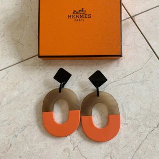 エルメス(Hermes)のRIA RASA様ご専用でございます。エルメス バッファローホーン ピアス(ピアス)