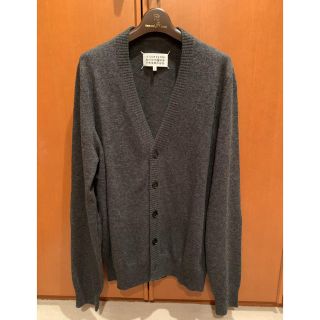 マルタンマルジェラ(Maison Martin Margiela)の美品 Maison Margiela【メゾンマルジェラ】グレー カーディガン(カーディガン)