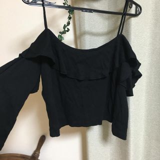 ザラ(ZARA)のZARA オフショルダー(カットソー(半袖/袖なし))