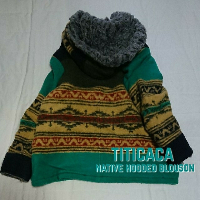 titicaca(チチカカ)のチチカカ TITICACA 裏ボア圧縮WOOLネイティブオルテガブルゾン 新品 メンズのジャケット/アウター(ブルゾン)の商品写真