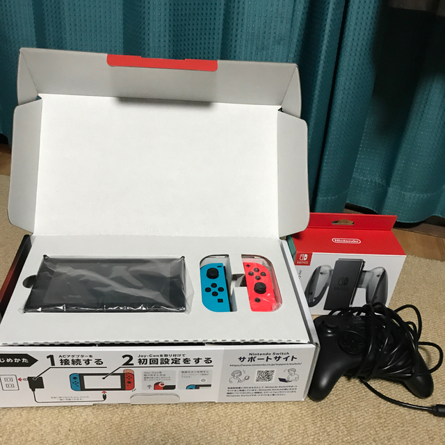 Nintendo Switch - NINTENDO Switch スイッチ ホリコン付きの通販 by ひげなし｜ニンテンドースイッチならラクマ