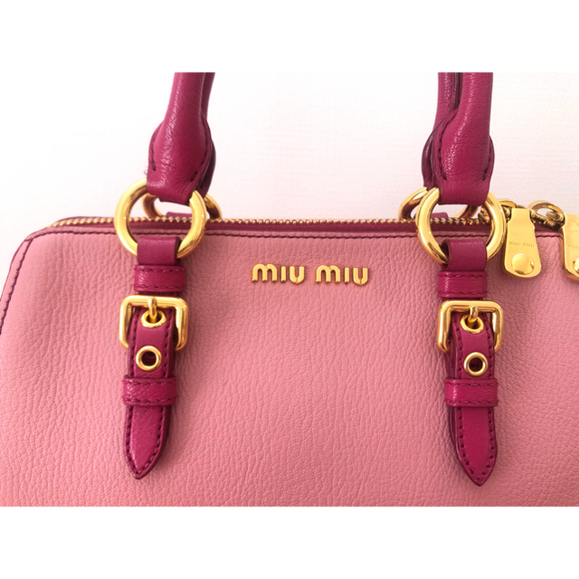 miumiu(ミュウミュウ)の【値下げ】美品✨マドラス レディースのバッグ(ハンドバッグ)の商品写真