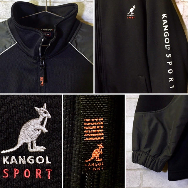 KANGOL(カンゴール)の【KANGOL SPORT】カンゴールスポーツ トラックジャケット フルジップ メンズのトップス(ジャージ)の商品写真