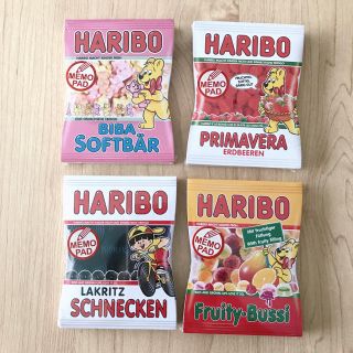 HARIBO ハリボー ダイカット メモ メモ帳の通販|ラクマ