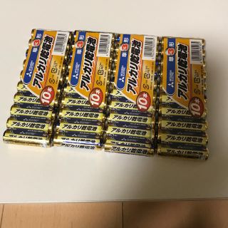 増量 新品未開封 電池 アルカリ 40本 単三(バッテリー/充電器)