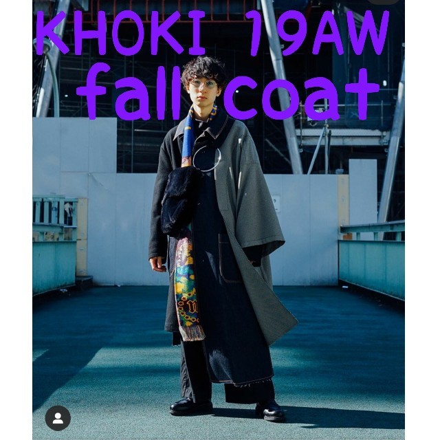 KHOKI/19aw fall coat 1st collection 超希少