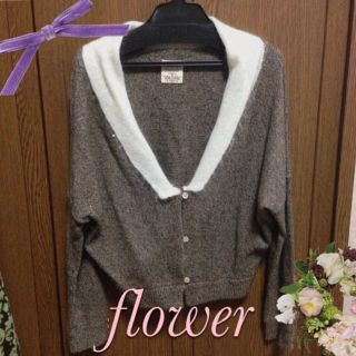 フラワー(flower)の大幅お値下げ＊flower カーディガン(カーディガン)