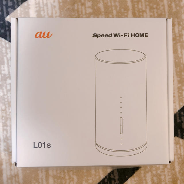 au(エーユー)のSpeed Wi-Fi HOME L01s スマホ/家電/カメラのPC/タブレット(PC周辺機器)の商品写真