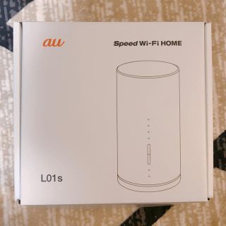 エーユー(au)のSpeed Wi-Fi HOME L01s(PC周辺機器)