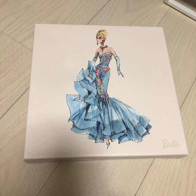 Barbie(バービー)のバービー　キャンバス　アート エンタメ/ホビーの美術品/アンティーク(絵画/タペストリー)の商品写真