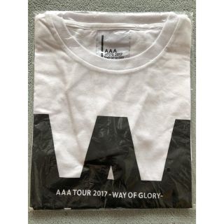 トリプルエー(AAA)のAAA ツアーTシャツ　ホワイト　S(ミュージシャン)