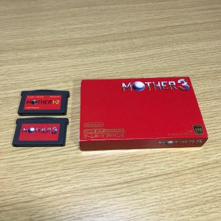 ゲームボーイアドバンス(ゲームボーイアドバンス)の(2個セット)MOTHER1+2、3 GBA(携帯用ゲームソフト)