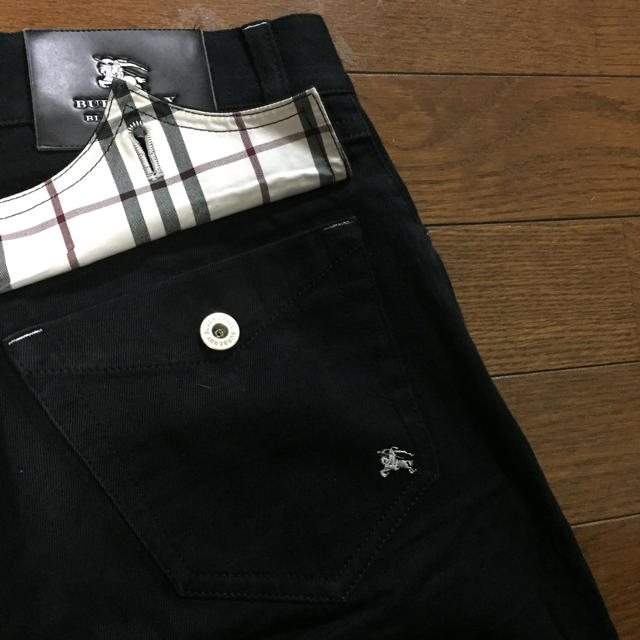 BURBERRY BLACK LABEL - バーバリーブラックレーベル☆シャドーチェック柄パンツの通販 by ここそら｜バーバリーブラック