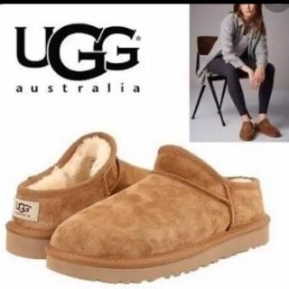 アグ(UGG)のugg ムートンスリッポン(スリッポン/モカシン)