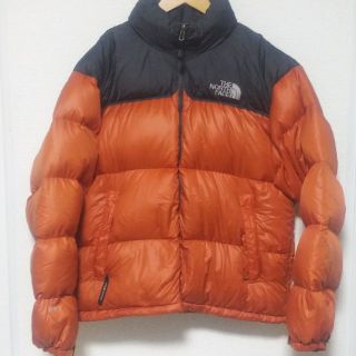 ザノースフェイス(THE NORTH FACE)のTHE NORTH FACE ノースフェイス ダウンジャケット マンゴーオレンジ(ダウンジャケット)