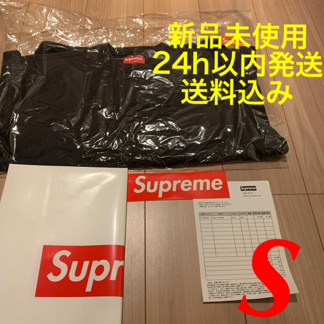 新品未使用　Supreme  Dipped Crewneck ブラック Sサイズnewyork