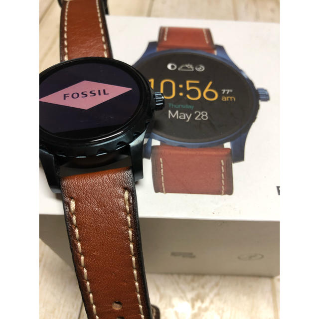 FOSSIL - FOSSIL スマートウォッチ Fossil Q MARSHALの通販 by ラララ's shop