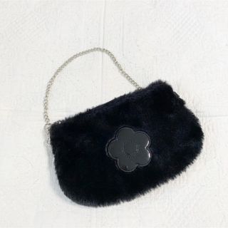 マリークワント(MARY QUANT)のMARY QUANT ファーポーチ　ミニバッグ(その他)