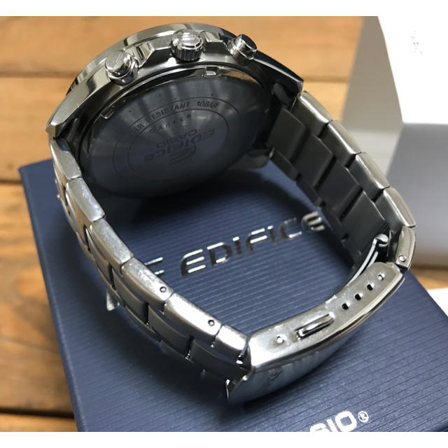 CASIO クロノグラフ 腕時計の通販 by ug3's shop｜カシオならラクマ - カシオ エディフィス 超激得即納