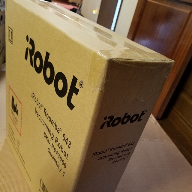 iRobot(アイロボット)の新品 ルンバ Roomba 643(アイロボット iRobot) スマホ/家電/カメラの生活家電(掃除機)の商品写真
