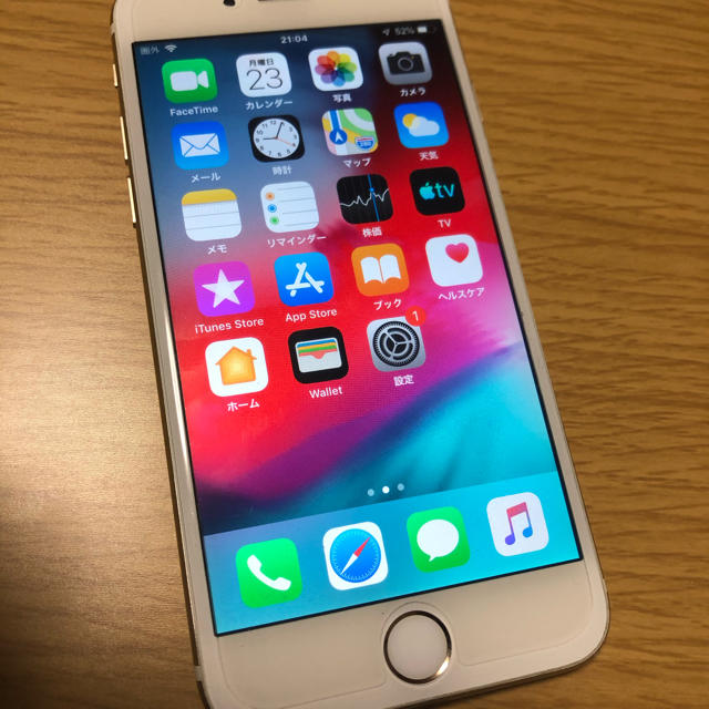 iPhone6 au  64G  ゴールド　ジャンク