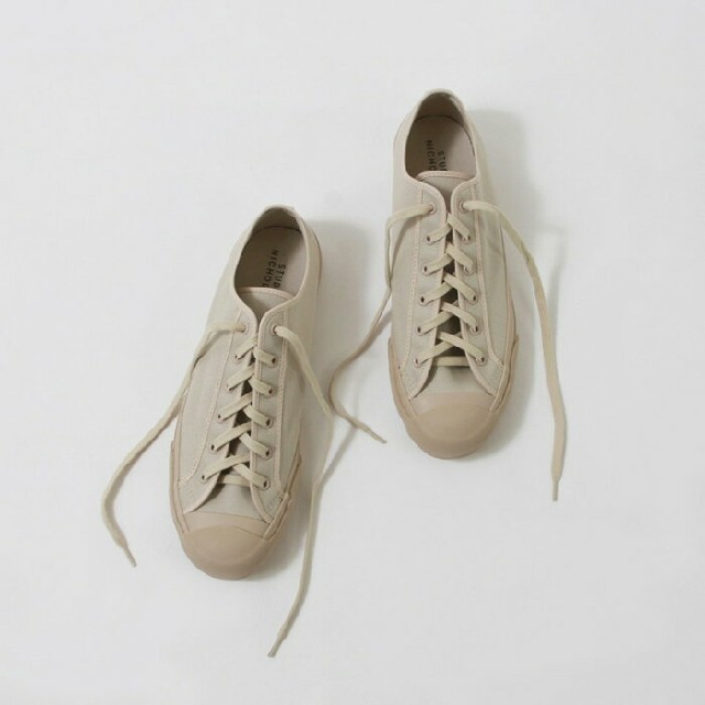 1LDK SELECT(ワンエルディーケーセレクト)の希少 STUDIO NICHOLSON：Merino Canvas Shoes レディースの靴/シューズ(スニーカー)の商品写真