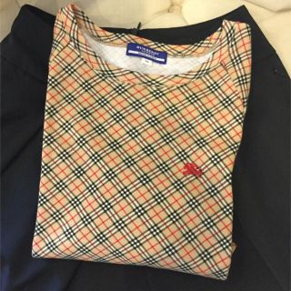 バーバリー(BURBERRY)のワンポイントコーデ 七分袖トップス M(Tシャツ(長袖/七分))