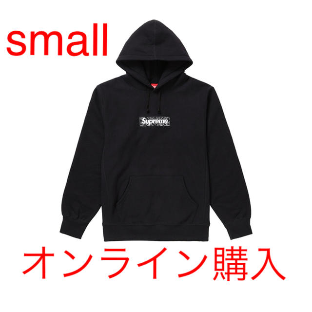 BlackブラックSIZEBandana Box Logo Hooded Sweatshirt