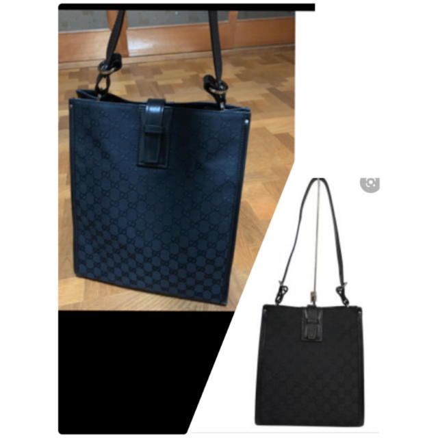 ヴィトン 長財布 偽物 見分け方グッチ 、 Gucci - 超美品✨GUCCI大きめショルダーバッグ（A4もラクに入る）  の通販 by myu shop